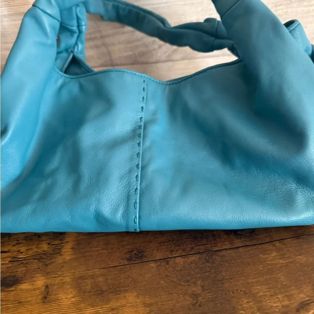 Francesco Biasia Turquoise Shoulder Bag - Picture 3 of 7